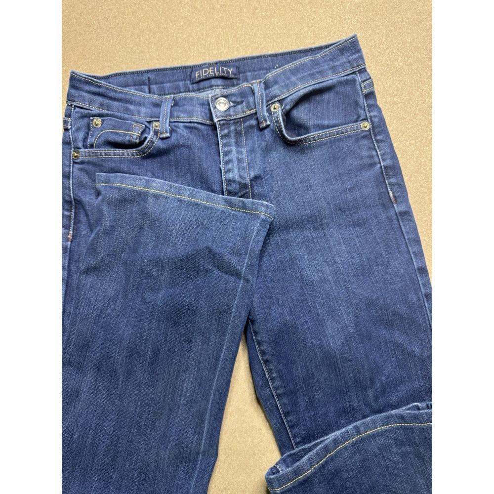 WOMEN'S FIDELITY JEANS‎ LILY HIGH RISE  VIPER RINSE SIZE 26X29 VERY NICE!